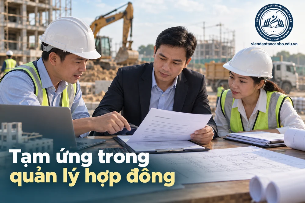 Tạm ứng trong quản lý hợp đồng trong tạm ứng hợp đồng: mức tạm ứng, bảo lãnh tạm ứng, thu hồi và ví dụ tình huống