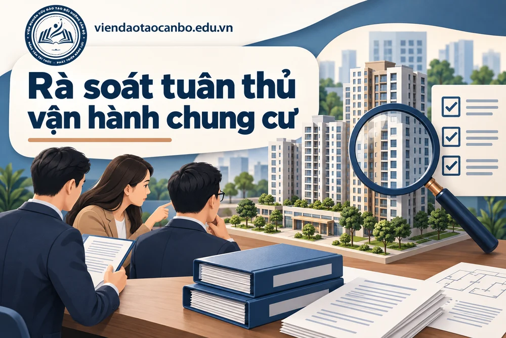 Rà soát tuân thủ vận hành chung cư trong mức phạt vi phạm quản lý vận hành nhà chung cư theo Nghị định 339/2026: bảng khung phạt và ví dụ tham khảo