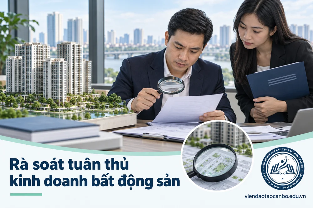Rà soát tuân thủ kinh doanh bất động sản trong xử phạt môi giới bất động sản, sàn giao dịch theo Nghị định 339/2026: mức phạt, thẩm quyền