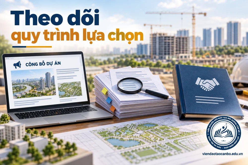 Theo dõi quy trình lựa chọn trong đấu thầu dự án có sử dụng đất theo Nghị định 274/2026: điều kiện, quy trình, hồ sơ và 16 tình huống