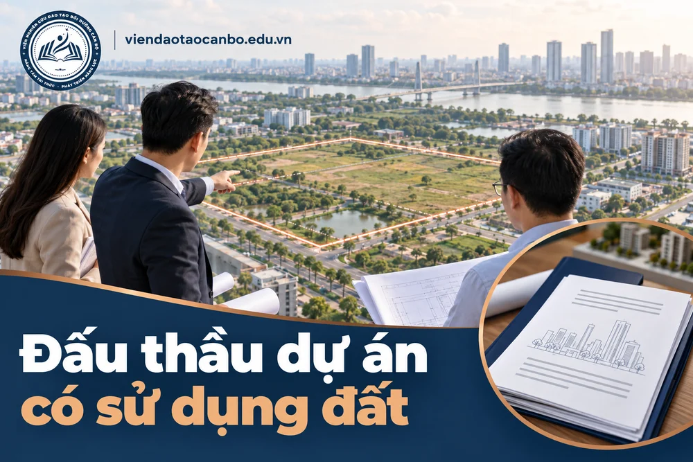 Đấu thầu dự án có sử dụng đất theo Nghị định 274/2026: điều kiện, quy trình, hồ sơ và 16 tình huống