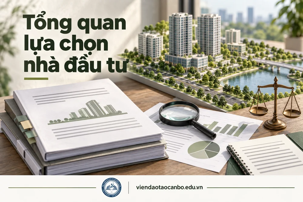 Tổng quan lựa chọn nhà đầu tư trong lựa chọn nhà đầu tư theo Nghị định 274/2026/NĐ-CP: phạm vi, hình thức, quy trình