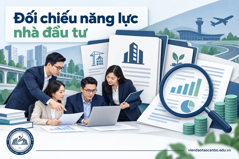 Đối chiếu năng lực nhà đầu tư trong đánh giá hồ sơ dự thầu lựa chọn nhà đầu tư theo Nghị định 274/2026: tỷ trọng điểm, tổ chuyên gia, thẩm định