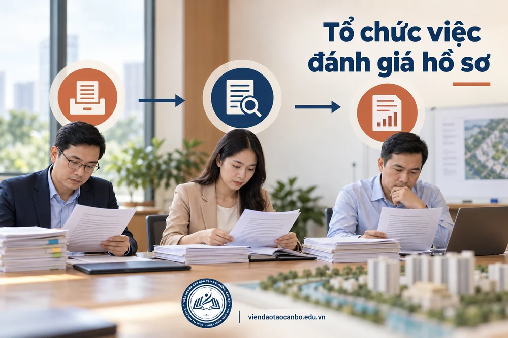 Tổ chức việc đánh giá hồ sơ trong đánh giá hồ sơ dự thầu lựa chọn nhà đầu tư theo Nghị định 274/2026: tỷ trọng điểm, tổ chuyên gia, thẩm định