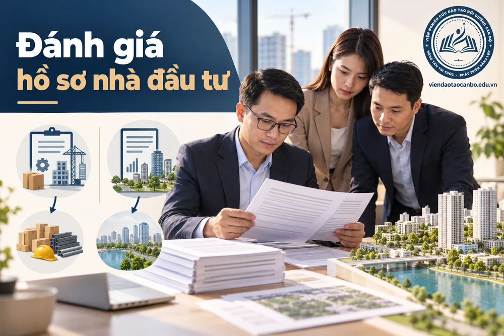 Đánh giá hồ sơ dự thầu lựa chọn nhà đầu tư theo Nghị định 274/2026: tỷ trọng điểm, tổ chuyên gia, thẩm định