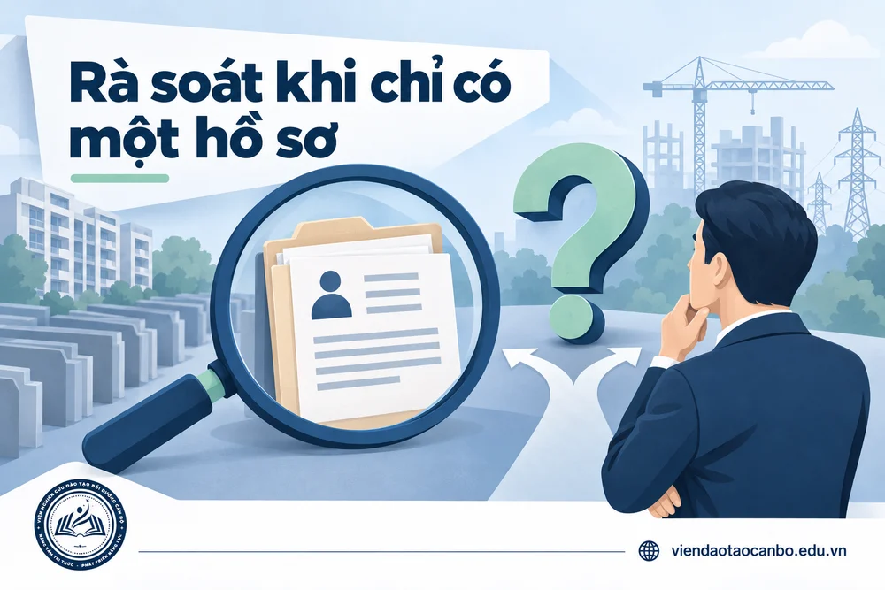 Rà soát khi chỉ có một hồ sơ trong xử lý tình huống trong lựa chọn nhà đầu tư: chỉ một nhà đầu tư quan tâm, kiến nghị, qua mạng và 16 tình huống