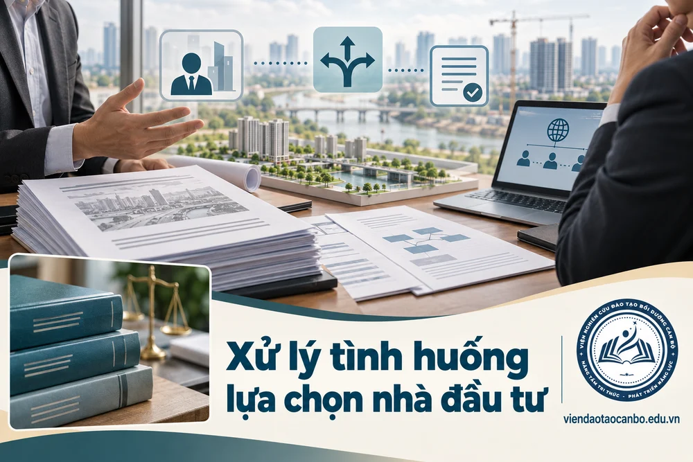 Xử lý tình huống lựa chọn nhà đầu tư trong xử lý tình huống trong lựa chọn nhà đầu tư: chỉ một nhà đầu tư quan tâm, kiến nghị, qua mạng và 16 tình huống