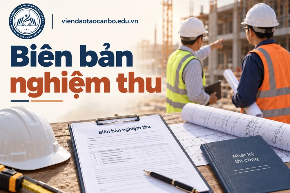 Mẫu biên bản nghiệm thu công việc, giai đoạn, hoàn thành theo Nghị định 207: cách điền và các tình huống