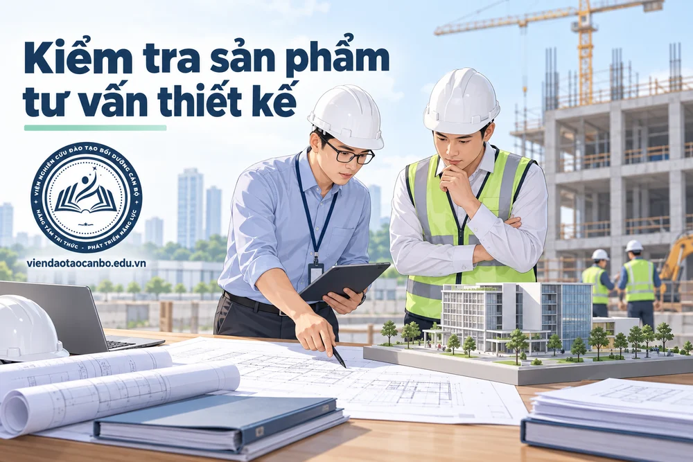 Kiểm tra sản phẩm tư vấn thiết kế trong các bước thiết kế xây dựng theo Luật 2025: thiết kế cơ sở, FEED, kỹ thuật, bản vẽ thi công và hồ sơ thiết kế