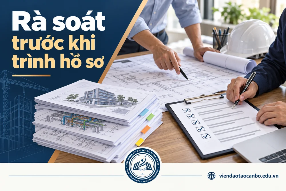 Rà soát trước khi trình hồ sơ trong các bước thiết kế xây dựng theo Luật 2025: thiết kế cơ sở, FEED, kỹ thuật, bản vẽ thi công và hồ sơ thiết kế