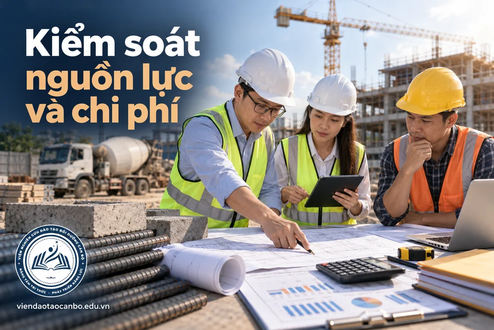 Kiểm soát nguồn lực và chi phí trong biện pháp thi công: ai lập, ai ký, ai phê duyệt, nội dung trong hồ sơ dự thầu và khi thi công