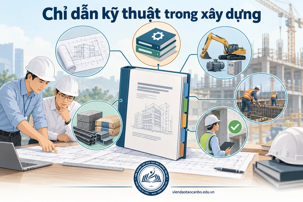 Chỉ dẫn kỹ thuật là gì: khi nào phải lập riêng, ai lập, ai phê duyệt, dùng trong thi công và nghiệm thu