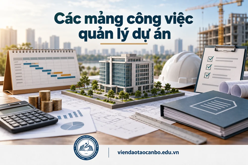 Các mảng công việc quản lý dự án trong tư vấn quản lý dự án: làm gì, điều kiện năng lực, có được kiêm giám sát, tư vấn đấu thầu không?