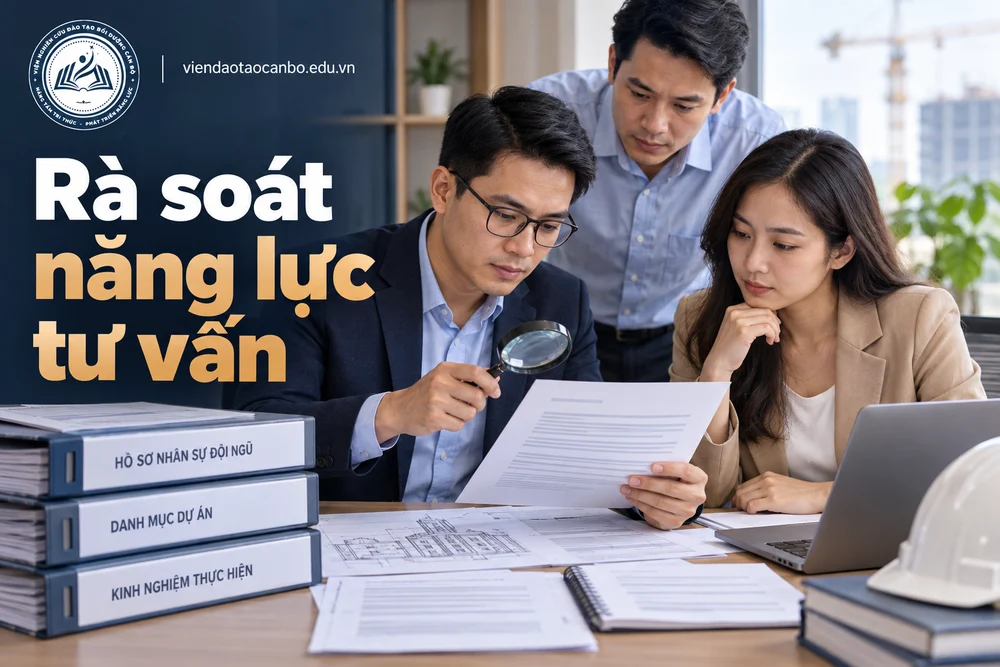 Rà soát năng lực tư vấn trong tư vấn quản lý dự án: làm gì, điều kiện năng lực, có được kiêm giám sát, tư vấn đấu thầu không?