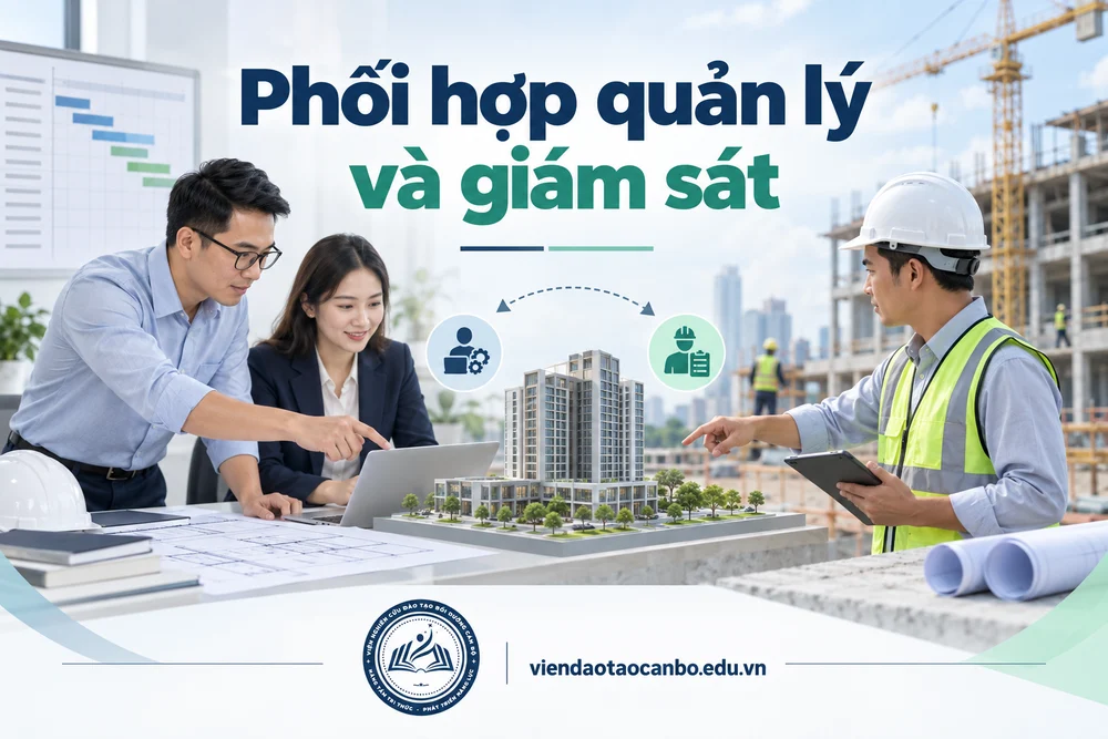 Phối hợp quản lý và giám sát trong tư vấn quản lý dự án: làm gì, điều kiện năng lực, có được kiêm giám sát, tư vấn đấu thầu không?