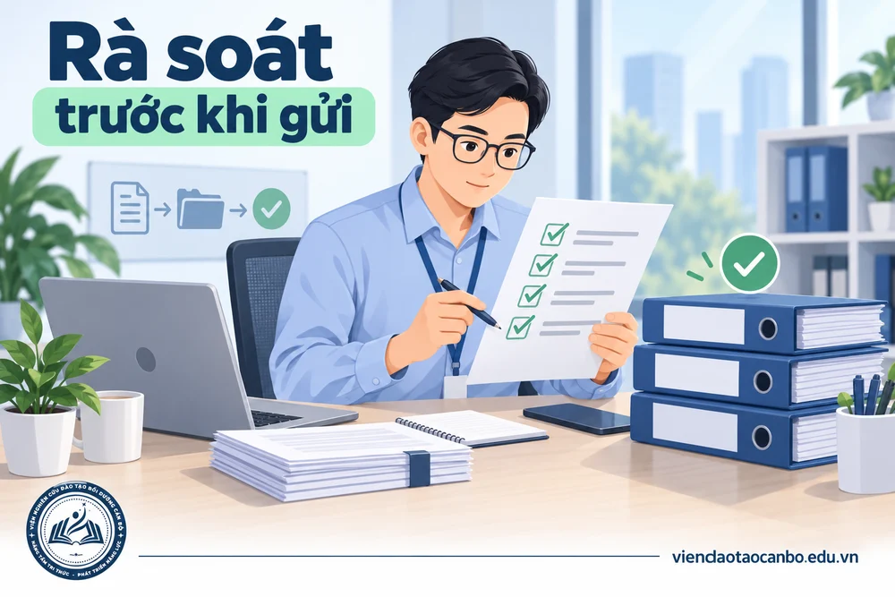 Rà soát trước khi gửi