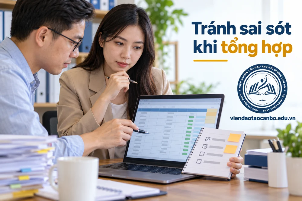 Tránh sai sót khi tổng hợp