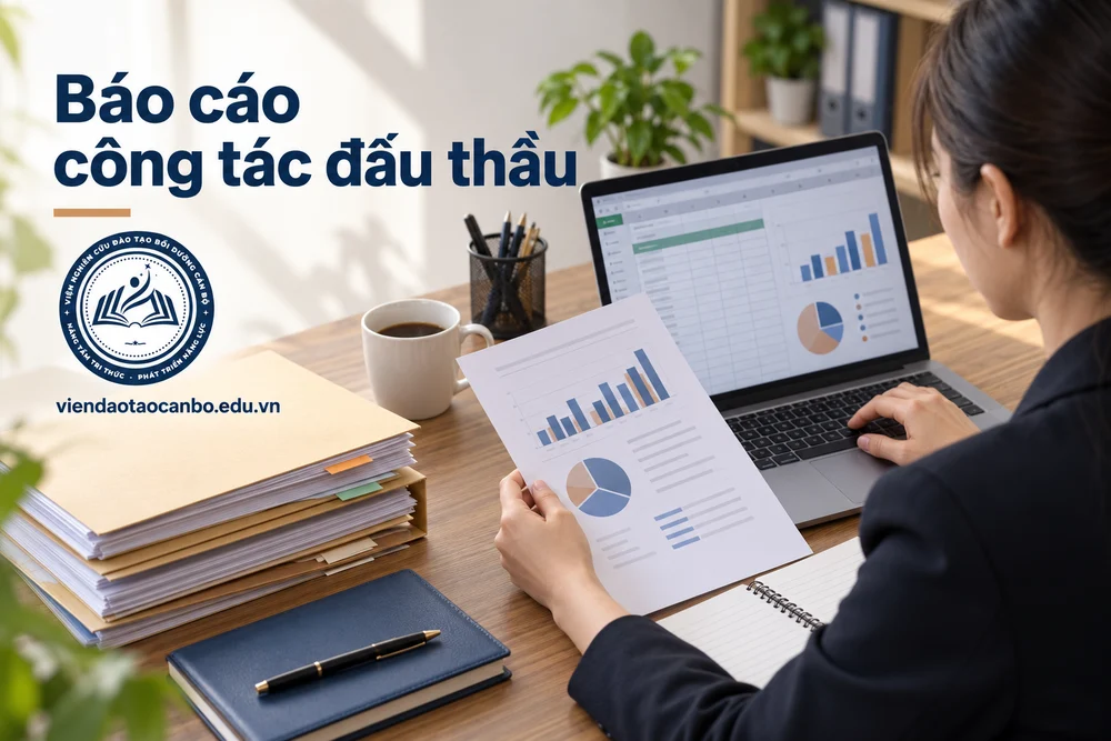 Báo cáo công tác đấu thầu